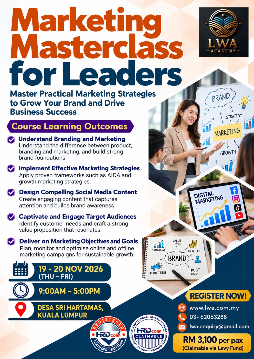 Marketing Masterclass for Leaders