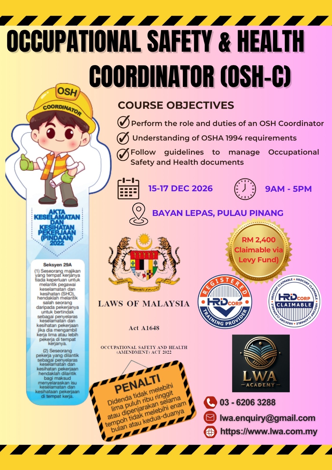 OSH Coordinator (OSH-C)