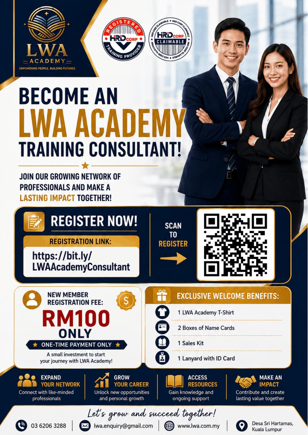 Training consultant job vacancy Kuala Lumpur – LWA Academy careers